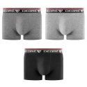 Lot de 3 Boxers homme Coton Uni - Degre 7