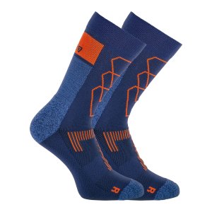 Chaussettes de Randonnée Trekking 430 Technology Navy/Orange Chaussettes de Randonnée Trekking 430 Technology Navy/Orange