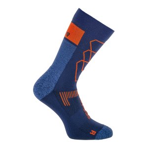 Chaussettes de Randonnée Trekking 430 Technology Navy/Orange Chaussettes de Randonnée Trekking 430 Technology Navy/Orange