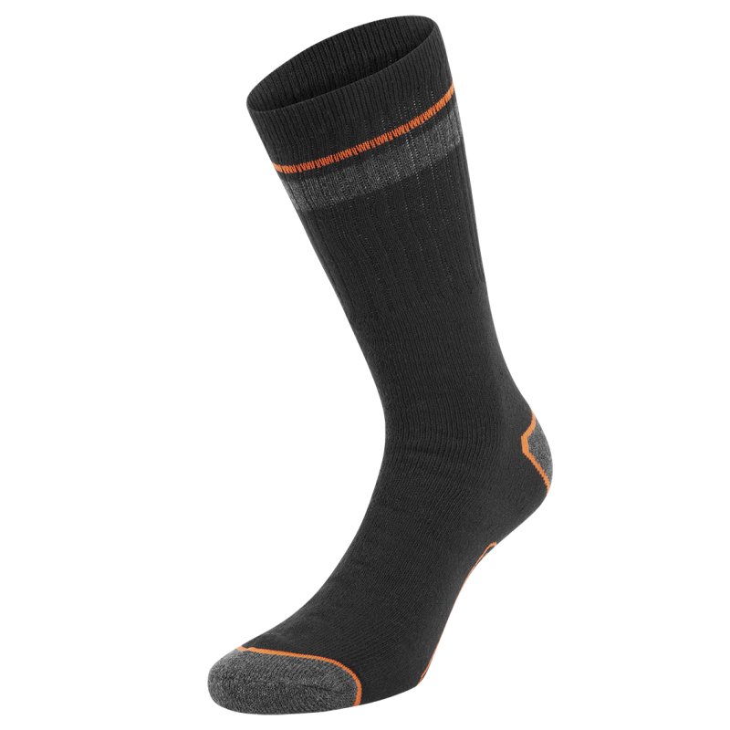 Lot de 6 Paires de Chaussettes homme Courtes Travail Noir Imprimé - Facom