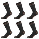 Lot de 6 Paires de Chaussettes homme Courtes Travail Noir Imprimé - Facom