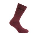 Lot de 6 Paires de Chaussettes homme Tennis Sportif Gris/Marron/Bordeau/Vert/Beige Uni - Fila