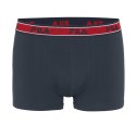 Lot de 3 Boxers homme Coton Bleu Marine/Rouge Uni - Fila
