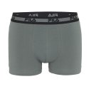 Lot de 4 Boxers homme Coton Kaki/Noir Uni - Fila
