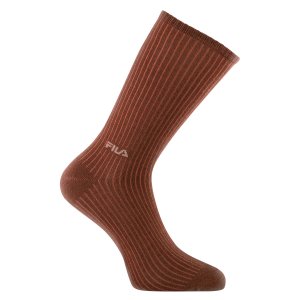 Lot de 6 Paires de Chaussettes femme Tennis Mode, SportifMarron/Camel/Beige - Fila