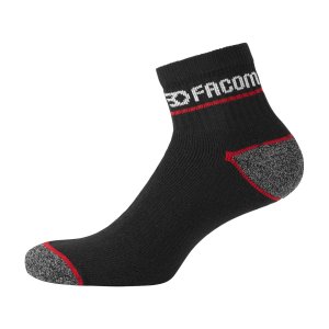 Lot de 6 Paires de Chaussettes homme Courtes Travail Noir Imprimé - Facom