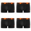 Lot de 4 Boxers homme en Coton Uni - Ktm