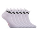 Lot de 6 Paires de Chaussettes homme Courtes Sportif Noir/Blanc Uni - Ktm