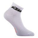 Lot de 6 Paires de Chaussettes homme Courtes Sportif Noir/Blanc Uni - Ktm