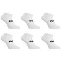 Lot de 6 Paires de Chaussettes homme Socquettes Sportif Noir/Blanc Uni - Ktm