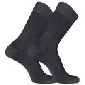 Paire de Chaussettes homme Ville Mode Gris anthracite Uni - Pierrecardin