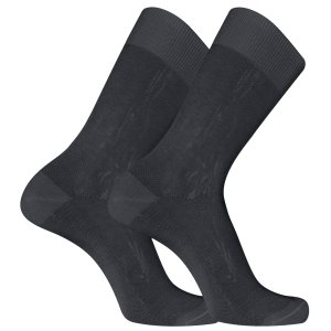 Paire de Chaussettes homme Ville Mode Gris anthracite Uni - Pierrecardin