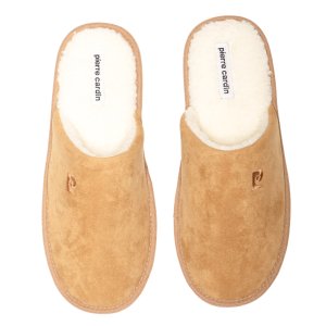 Paire de Pantoufles homme style Mule intérieur sherpa Pietrino