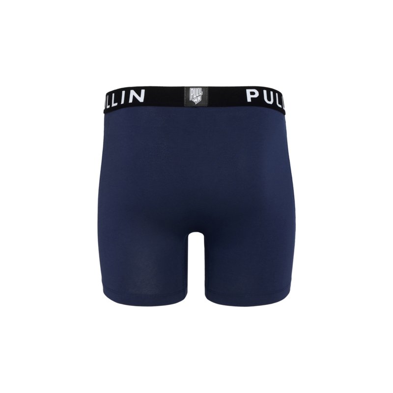 Boxer homme Polyester Bleu Marine Imprimé - Pull In