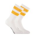 Lot de 6 Paires de Chaussettes homme Ville Mode Blanc/Noir/Rouge/Orange Imprimé - Serge Blanco