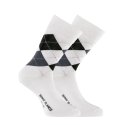 Lot de 6 Paires de Chaussettes homme Ville Mode Beige/Noir/Blanc Imprimé - Serge Blanco