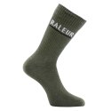 Lot de 2 Paires de Chaussettes homme Ville Casual, Fantaisie, Humour Kaki fonccé/Noir/Beige Imprimé - Twinday