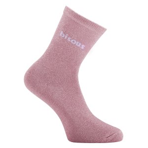 Paire de Chaussettes femme Ville Fantaisie, HumourRose Uni - Twinday