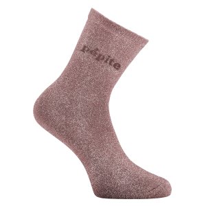 Paire de Chaussettes femme Ville Fantaisie, HumourMarron clair Uni - Twinday