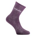 Paire de Chaussettes femme Ville Fantaisie, HumourViolet Uni - Twinday
