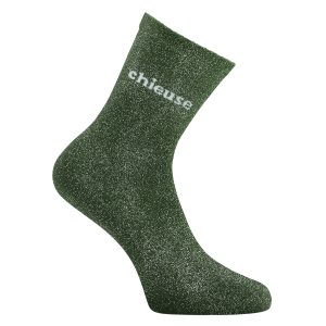 Paire de Chaussettes femme Ville Fantaisie, HumourKaki Uni - Twinday
