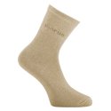 Paire de Chaussettes femme Ville Fantaisie, HumourBeige Uni - Twinday