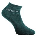 Paire de Chaussettes femme Ville Fantaisie, HumourVert Uni - Twinday