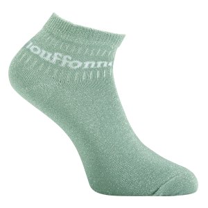 Paire de Chaussettes femme Ville Fantaisie, HumourVert Clair Uni - Twinday