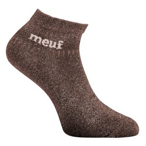 Paire de Chaussettes femme Ville Fantaisie, HumourMarron Uni - Twinday