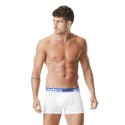 Lot de 4 Boxers homme Coton Noir/Bleu indigo/Blanc/Gris Uni - Umbro