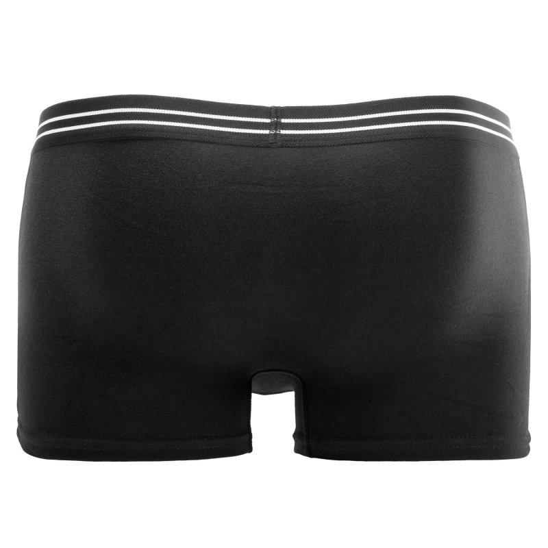 Lot de 4 Boxers homme Coton Noir Uni - Dim