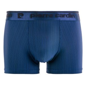 Lot de 4 Boxers homme Polyester Bleu/Rouge/Vert/Noir Uni - Pierrecardin