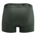 Lot de 4 Boxers homme Polyester Bleu/Rouge/Vert/Noir Uni - Pierrecardin