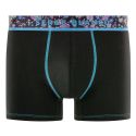 Lot de 6 Boxers homme Coton Bleu/Gris/Noir Uni - Serge Blanco