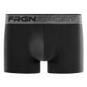 Lot de 4 Boxers homme Coton Noir/Gris Uni - Freegun