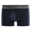 Lot de 4 Boxers homme Coton Noir/Gris Uni - Freegun