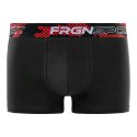 Lot de 4 Boxers homme Coton Noir/Bleu/Rouge/Blanc Uni - Freegun