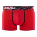 Lot de 4 Boxers garcon Coton Noir/Bleu/Rouge/Blanc Uni - Freegun