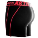 Lot de 4 Boxers homme Coton Noir/Rouge/Blanc Uni - Freegun