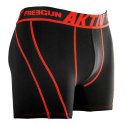Lot de 4 Boxers homme Coton Noir/Rouge/Blanc Uni - Freegun
