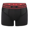 Lot de 3 Boxers homme Polyester Bleu/Gris/Rouge Uni - Freegun