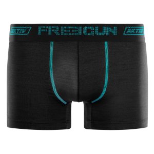 Lot de 4 Boxers homme Polyester Noir Uni - Freegun