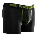 Lot de 4 Boxers homme Polyester Noir Uni - Freegun