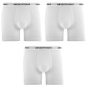 Lot de 3 Boxers homme Coton Blanc Uni - Emporio Armani