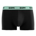 Lot de 3 Boxers homme Coton UniNoir/Vert/Bleu/Raisin Mix and Colors - Dim