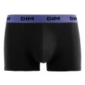 Lot de 3 Boxers homme Coton UniNoir/Vert/Bleu/Raisin Mix and Colors - Dim