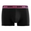 Lot de 3 Boxers homme Coton UniNoir/Vert/Bleu/Raisin Mix and Colors - Dim