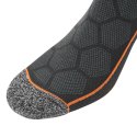 Lot de 4 Paires de Chaussettes homme Socquettes Travail Noir Uni - Black & Decker