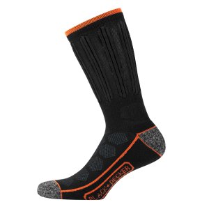 Lot de 4 Paires de Chaussettes homme Tennis Travail Noir Uni - Black & Decker