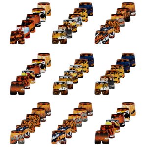 Pack surprise de 6 Boxers homme Polyester Aleatoire Imprimé - Ktm